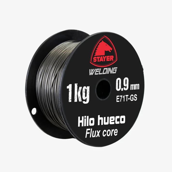 Rollo Alambre Tubular MIG 0.9 mm 1KG E71T-GS para soldadora MIG/ 14-02.000798