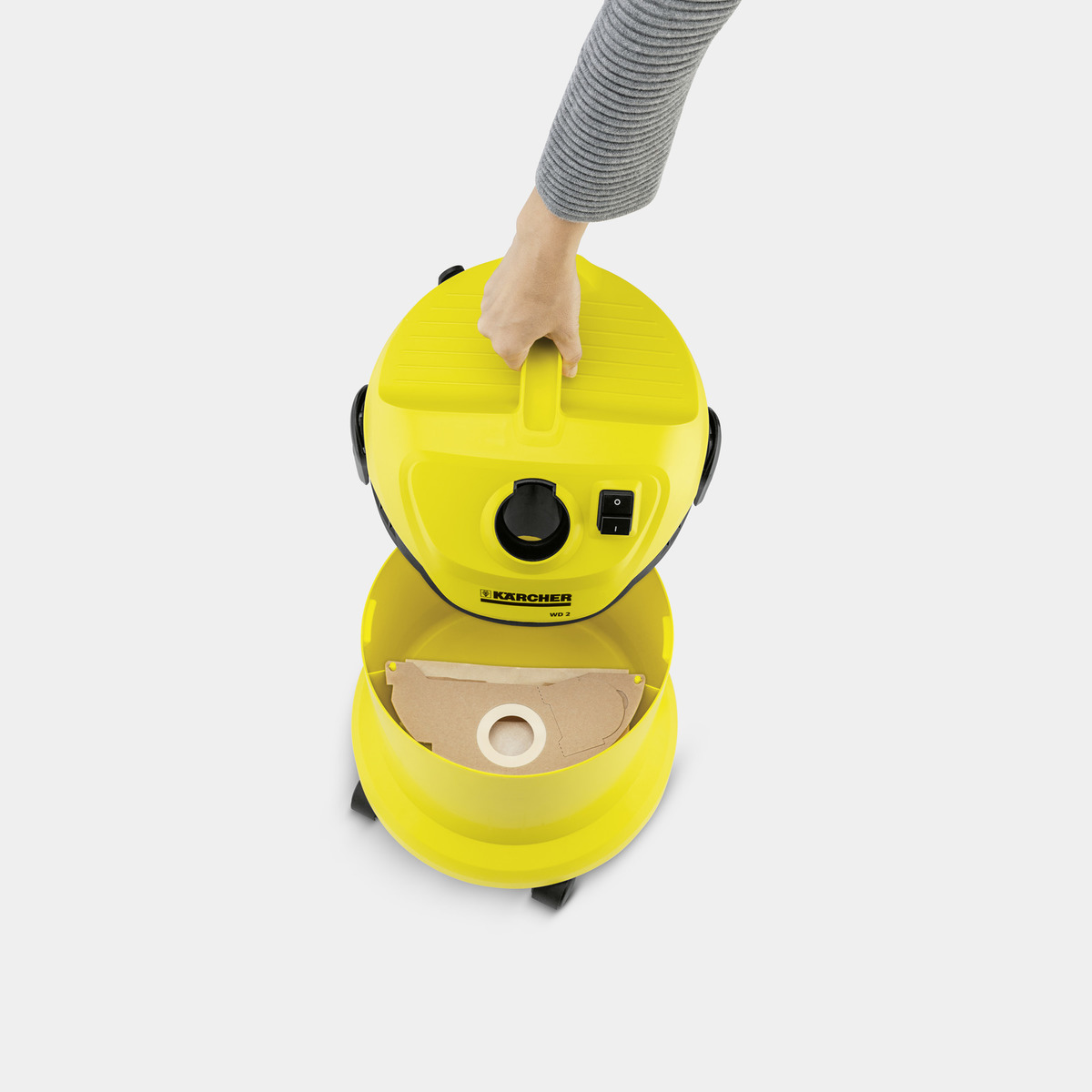 Bolsa de papel KFI 222 para aspiradora Karcher WD 2 / 6.904-322.0 - Imagen 2