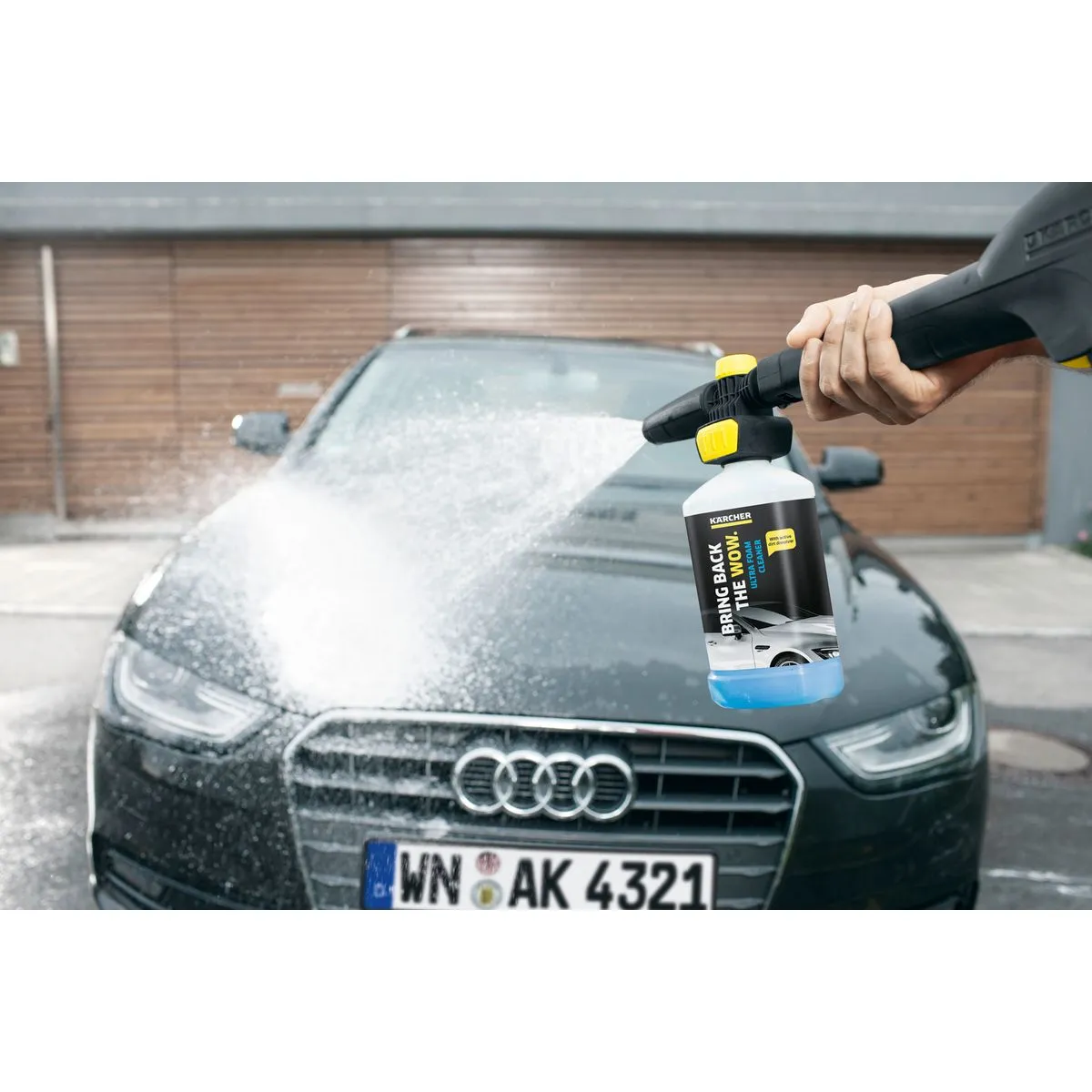 RM 610 Shampoo Karcher para vehículos Ultra Foam Cleaner 1Litro / 6.295-743.0 - Imagen 3