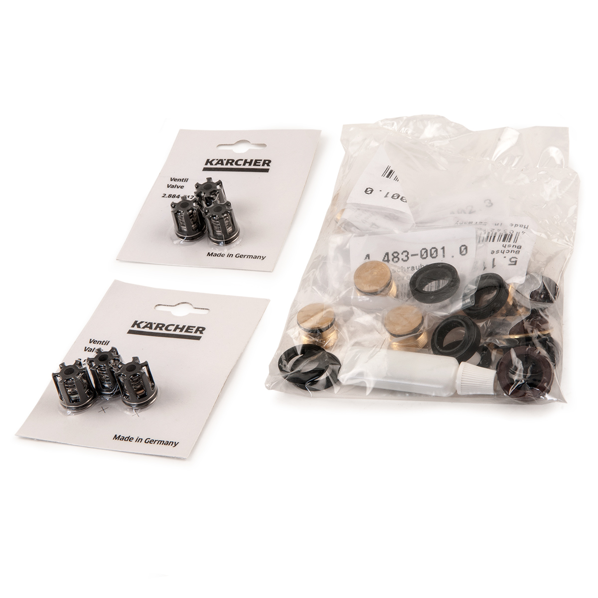 Set de mantenimiento para hidrolavadora karcher HD 6/16-4M (lado de pistones) / 2.885-019.0