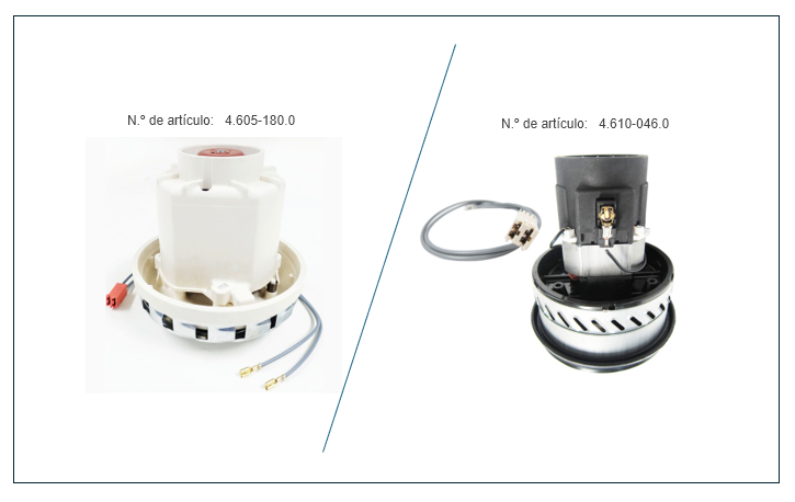 Motor para limpia tapices Karcher Puzzi 10/1 / 4.605-180.0 - Imagen 2