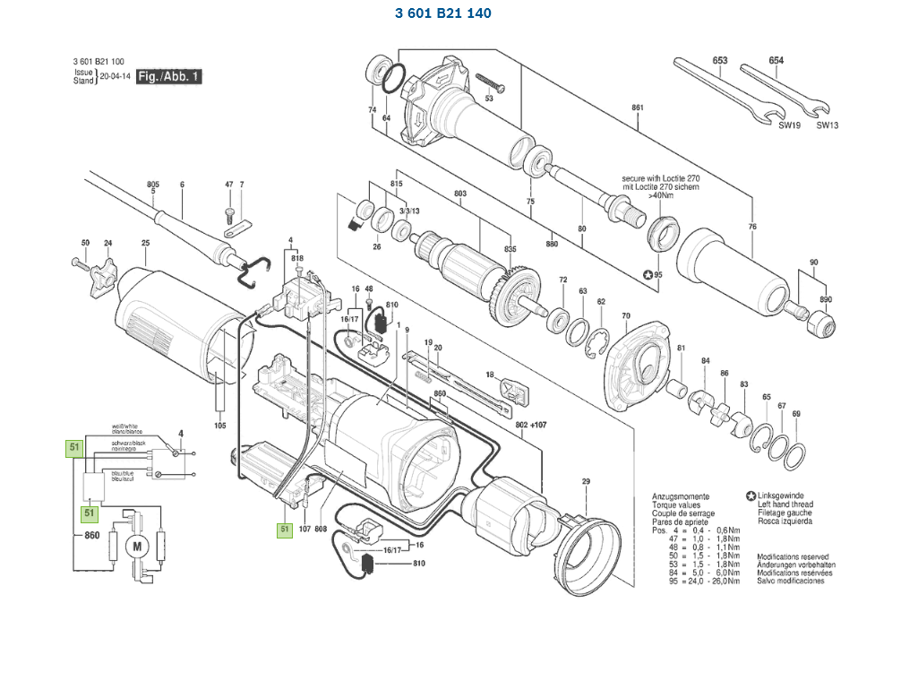 módulo electrónico regulador de velocidad para retificador bosch GGS 28 CE, GGS 28 LCE / 1607233452 - Imagen 2