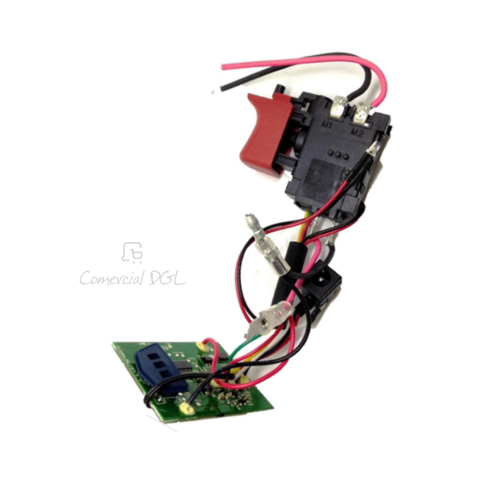 Módulo electrónico con interruptor para atornillador Bosch GSR 1000 (versiones 3601JF40E0) / 1600A00FG7